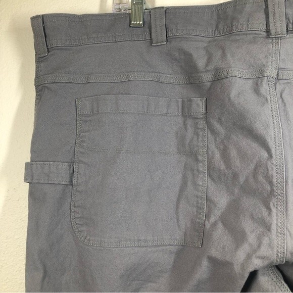 Columbia Regular Fit Carpenter Pants Gray Jeans 48x32 - Picture 6 of 8